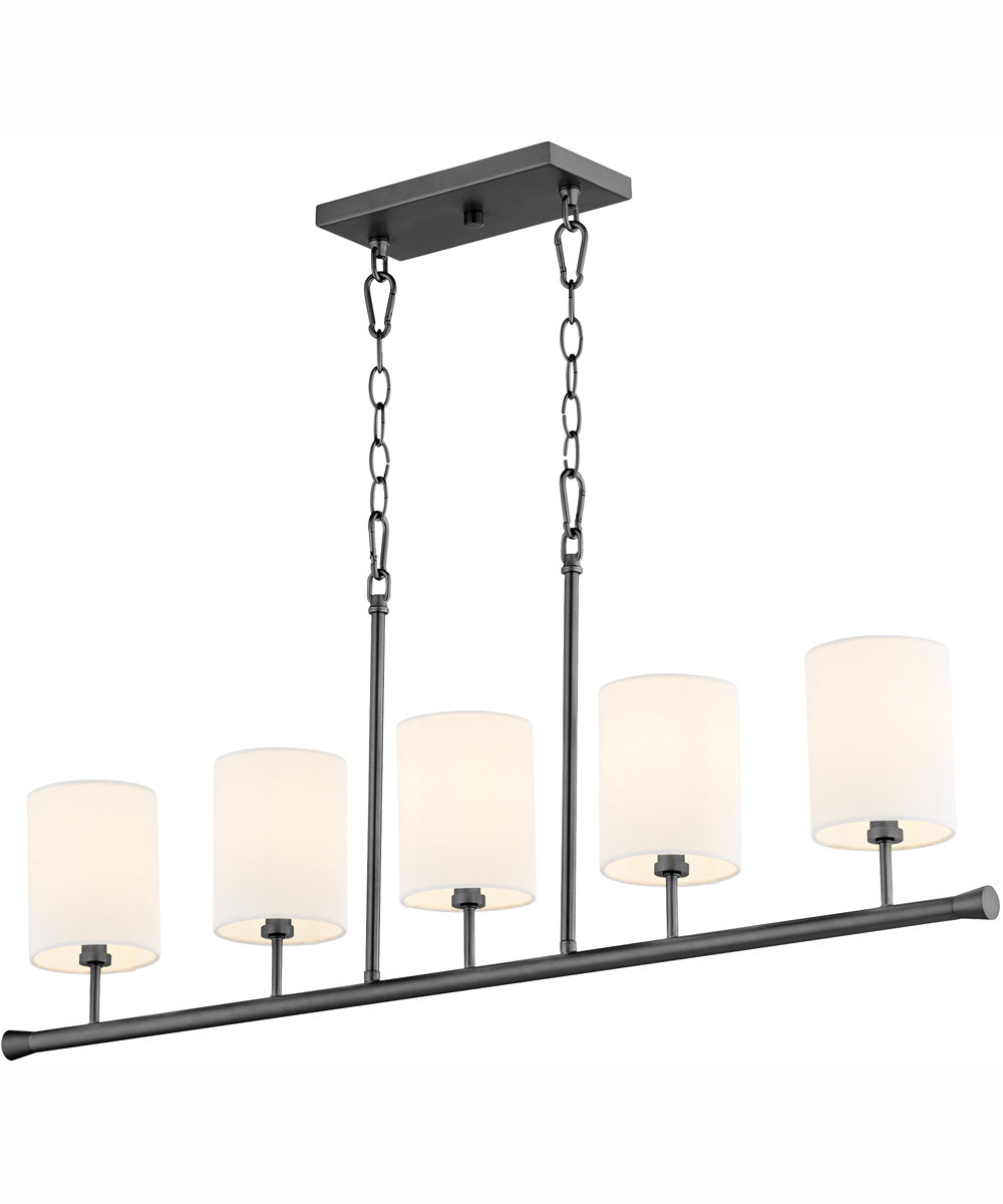 Harmony 5-light Chandelier Matte Black