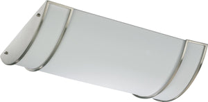 4-light LED Ceiling Flush Mount Satin Nickel