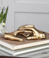 3"H Hold My Hand Gold Sculpture