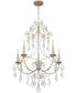 Merida 5-light Chandelier Vintage Gold