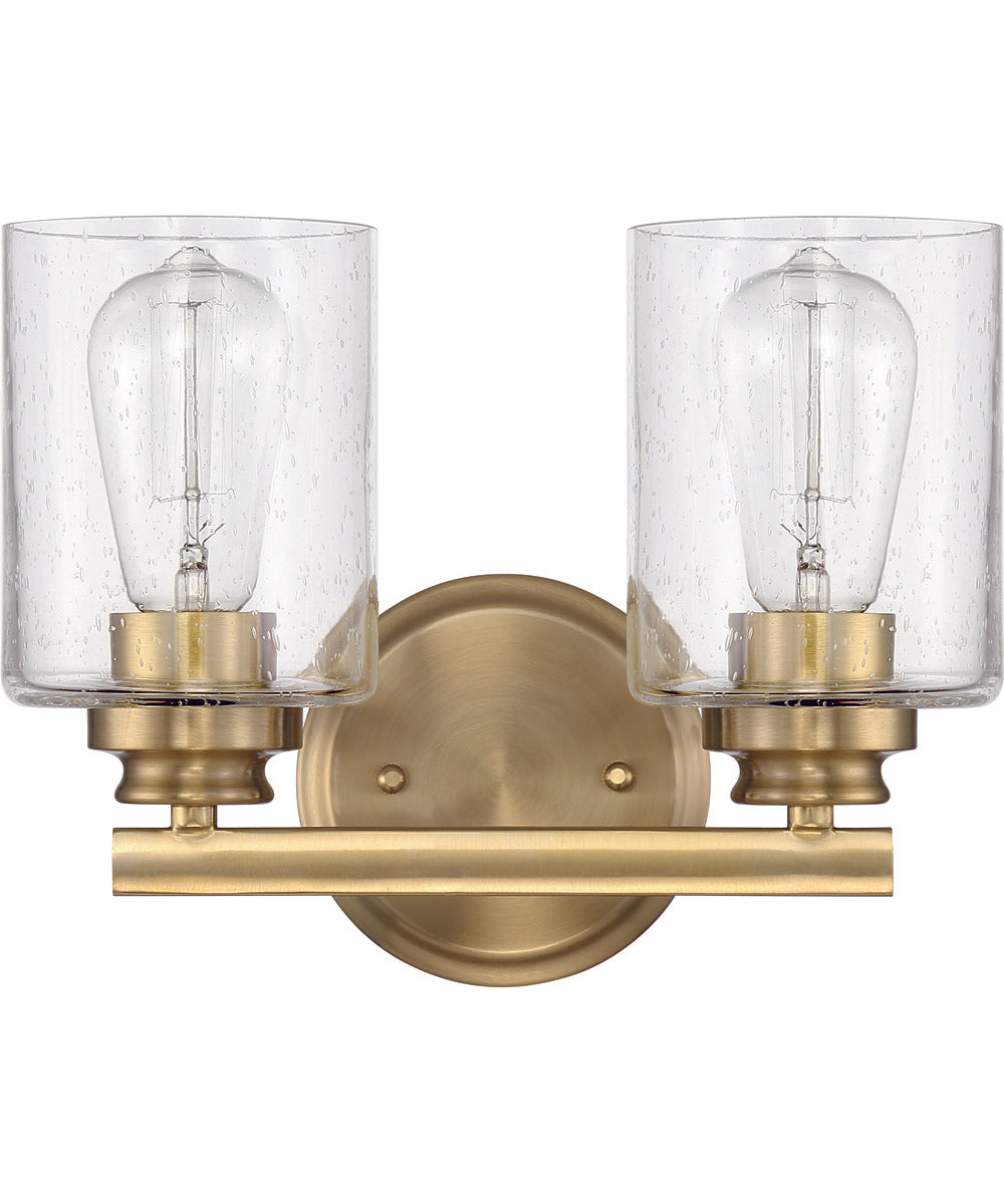 Bolden 2-Light Vanity Satin Brass
