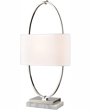 Gosforth 32'' High 1-Light Table Lamp - Polished Nickel