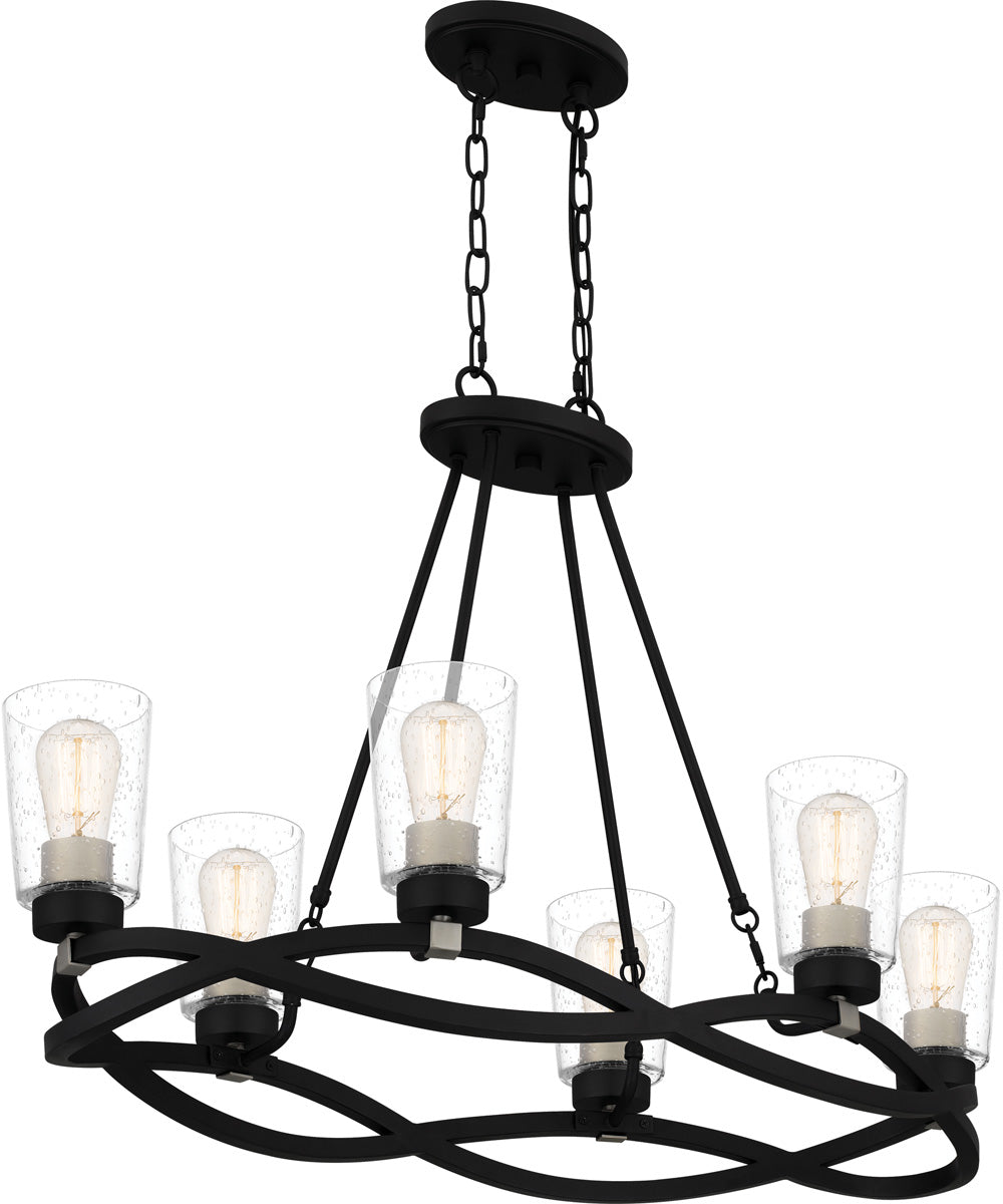 Overlook Small 6-light Island Light Earth Black