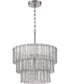 Museo 9-Light Pendant Brushed Polished Nickel