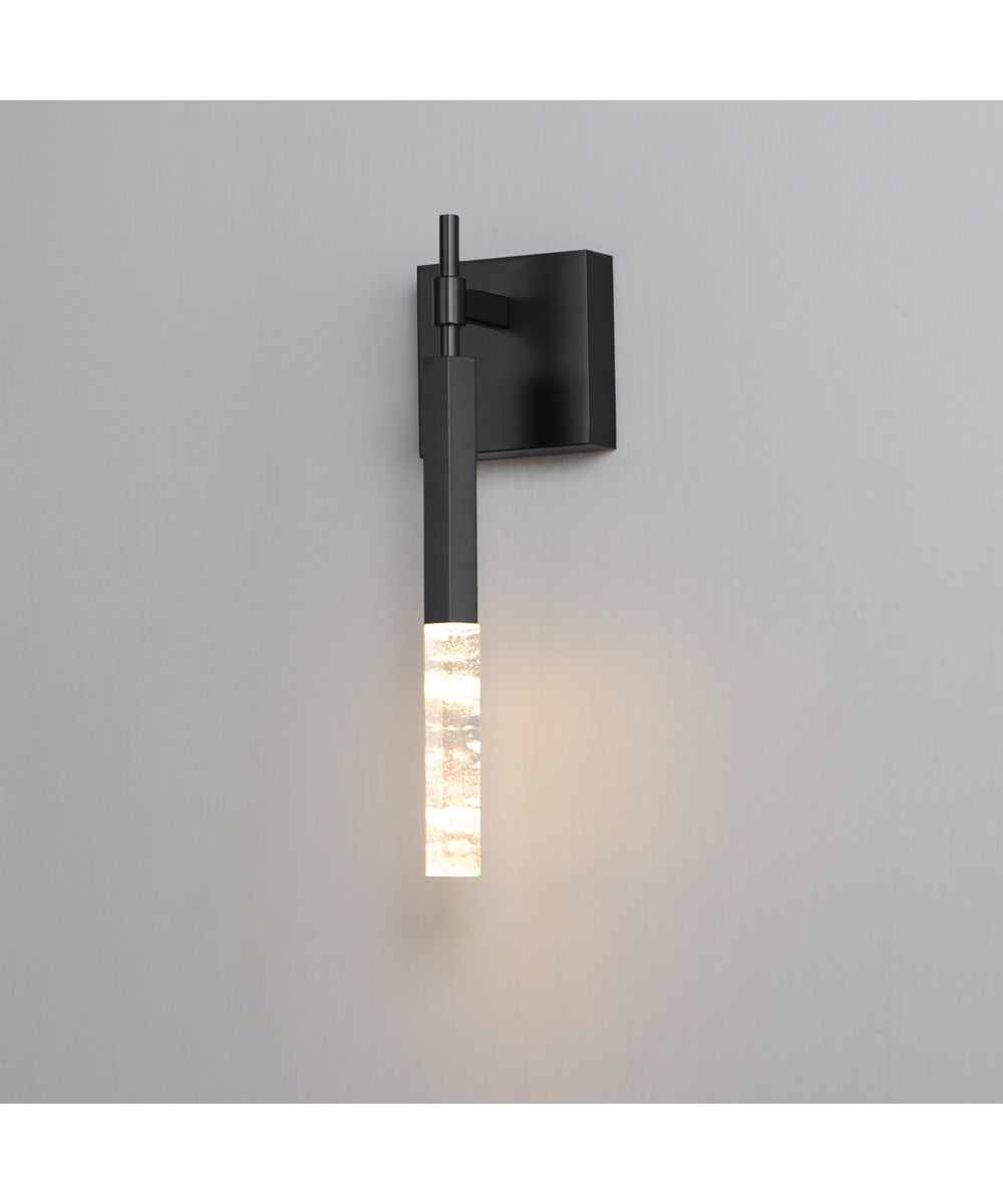 Diaphane LED Sconce Black