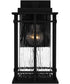 McAlister Medium 1-light Outdoor Wall Light  Coastal Armour Aluminum Earth Black
