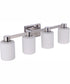 Bretton 4-Light Vanity Polished Nickel