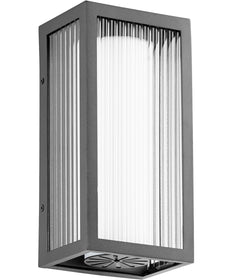 6"W Maestro 3-light LED Wall Mount Light Fixture Noir