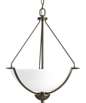 Bravo 3-Light Inverted Pendant Antique Bronze