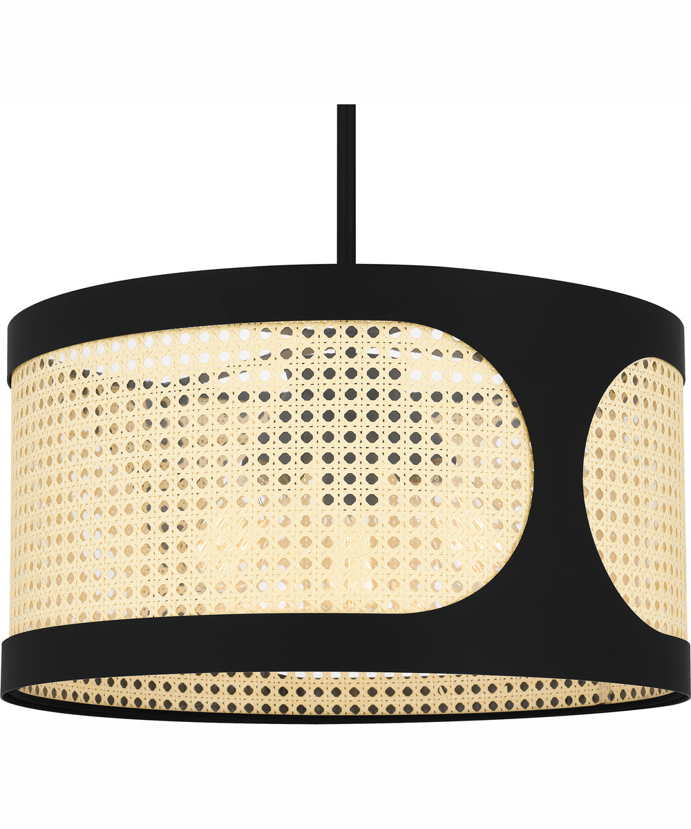 Syrah Large 3-light Pendant Matte Black