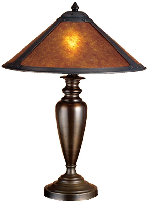 23"H Van Erp Cone/Spun Base  Table Lamp