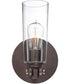 East Village Small 1-light Wall Sconce Western Bronze