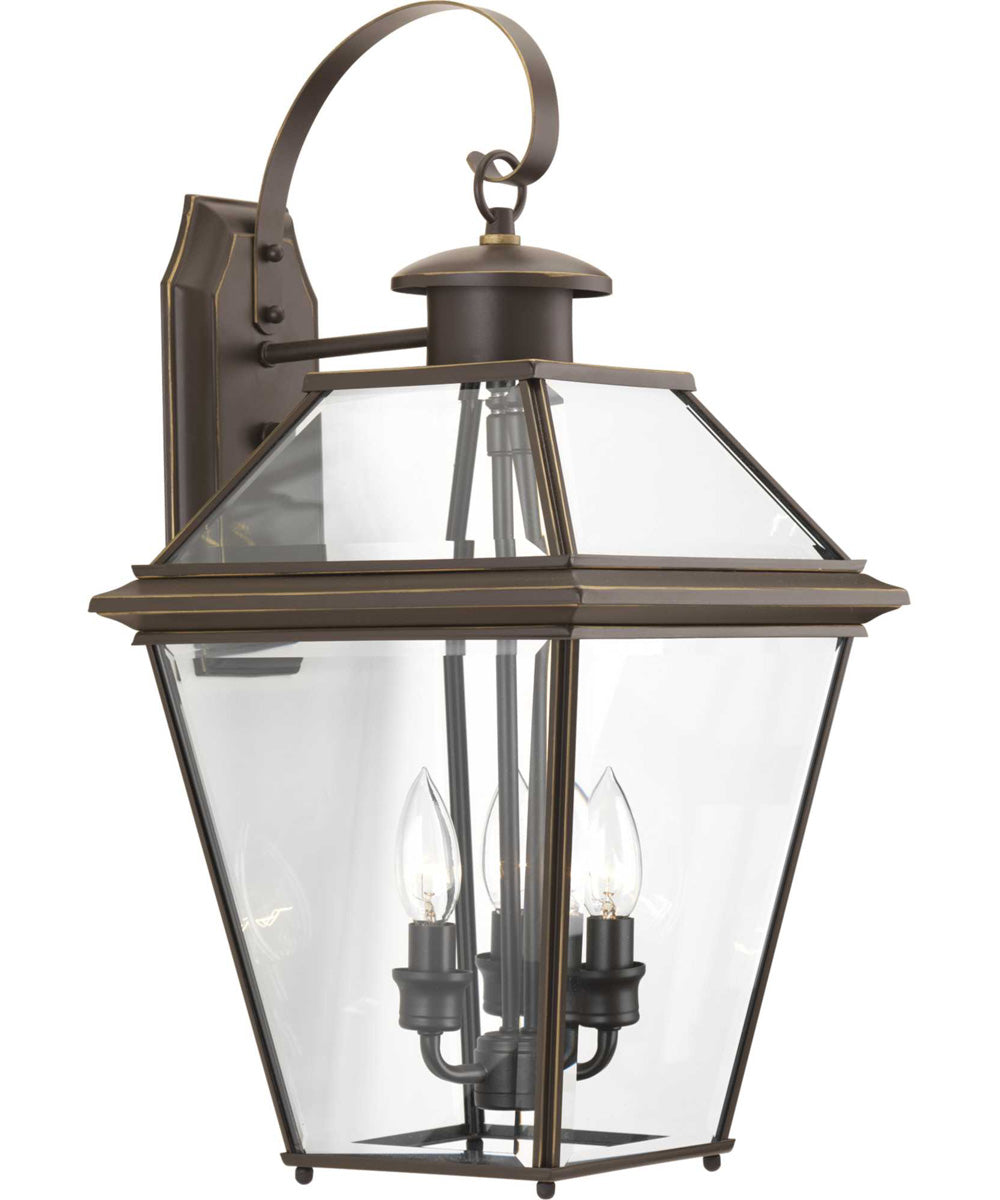 Burlington 3-Light Large Wall Lantern Antique Bronze