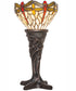 15" High Tiffany Hanginghead Dragonfly Mini Lamp