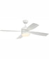 52" Sebastion 2-Light Indoor/Outdoor Ceiling Fan White