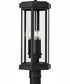 Ramsey Modern Farmhouse Post Outdoor Light Textured Black