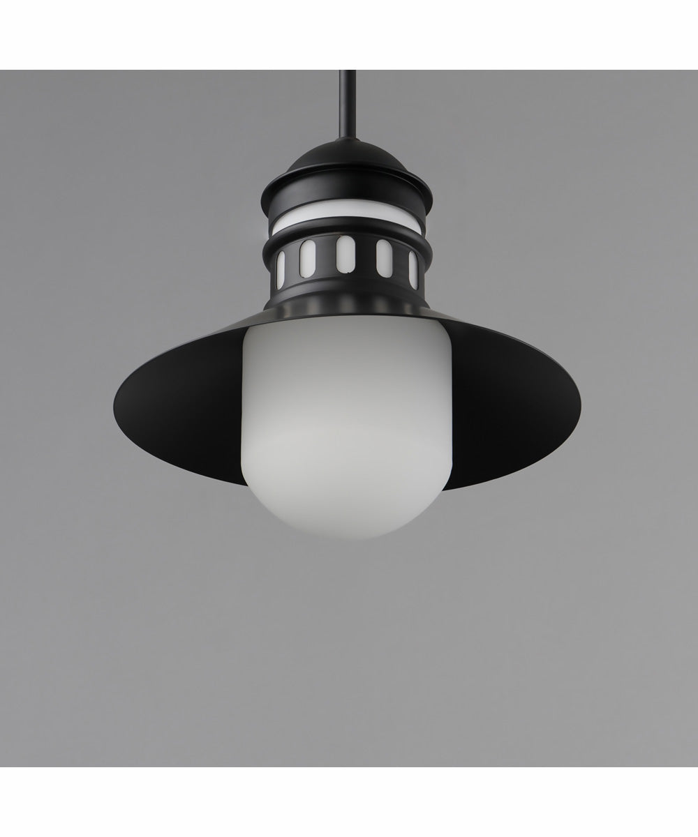 Admiralty 1-Light Outdoor Pendant Black