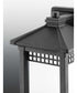 Merit 1-Light Wall Lantern Textured Black