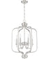Bolden 6-Light Foyer Light Brushed Polished Nickel