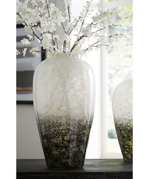 Mirielle Vase White/Gray