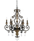 Marquette 6-light Chandelier Heirloom