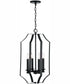 Myles 4-Light Foyer Matte Black