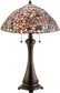 25"H Agata Purple Table Lamp