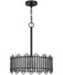 Hartman 3-light Pendant Matte Black