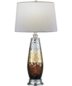 30.5 Inch H Coppula Mosaic Art Glass Table Lamp