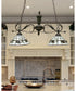 Savanna 2-Light Tiffany Island Fixture