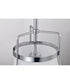 Valdora 1-Light Pendant Polished Nickel