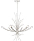 Kiera 6-light Chandelier Polished Nickel