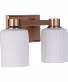 Bretton 2-Light Vanity Satin Brass