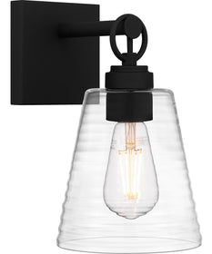 Dacosta Small 1-light Wall Sconce Earth Black