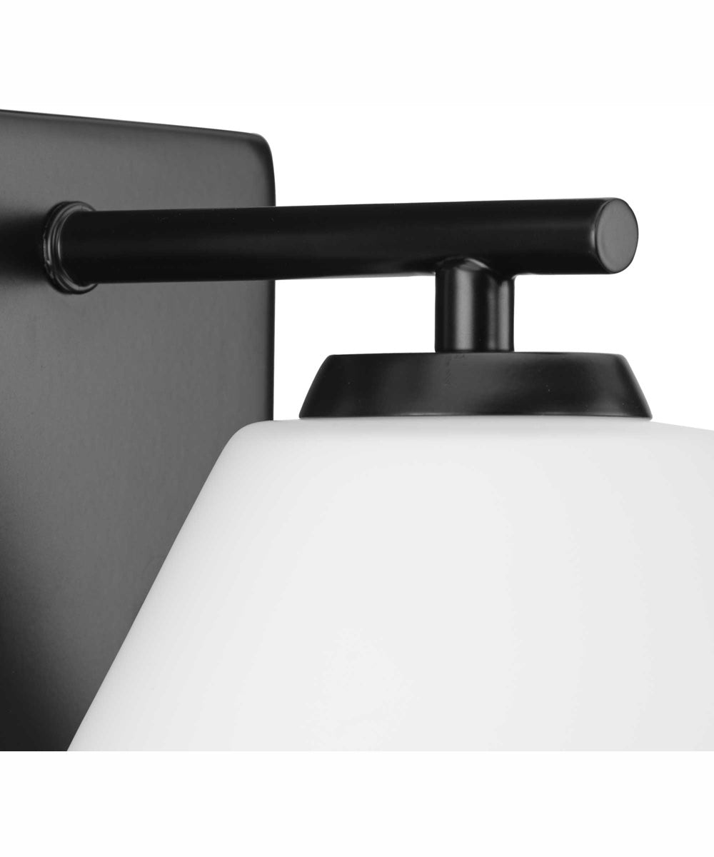 Copeland 1-Light Mid-Century Modern Vanity Light Matte Black