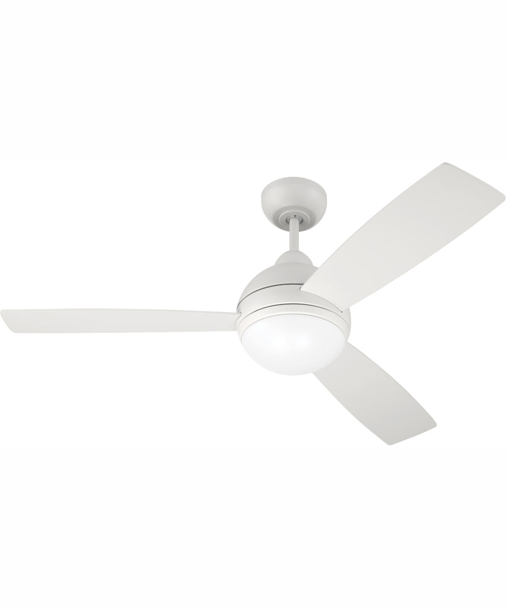 48" Keen 1-Light Ceiling Fan White