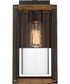 Marion Square Medium 1-light Outdoor Wall Light Rustic Black
