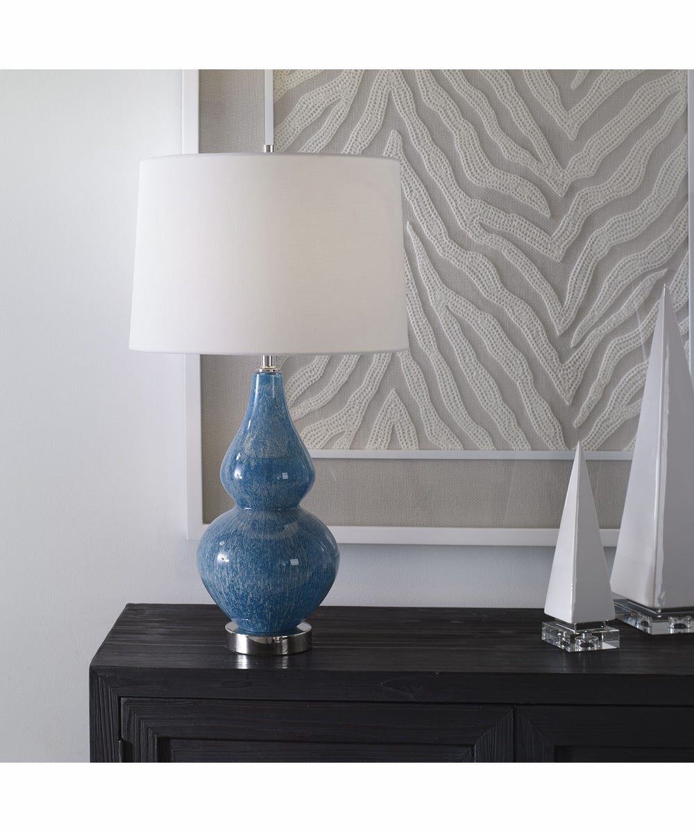 Avalon Blue Table Lamp