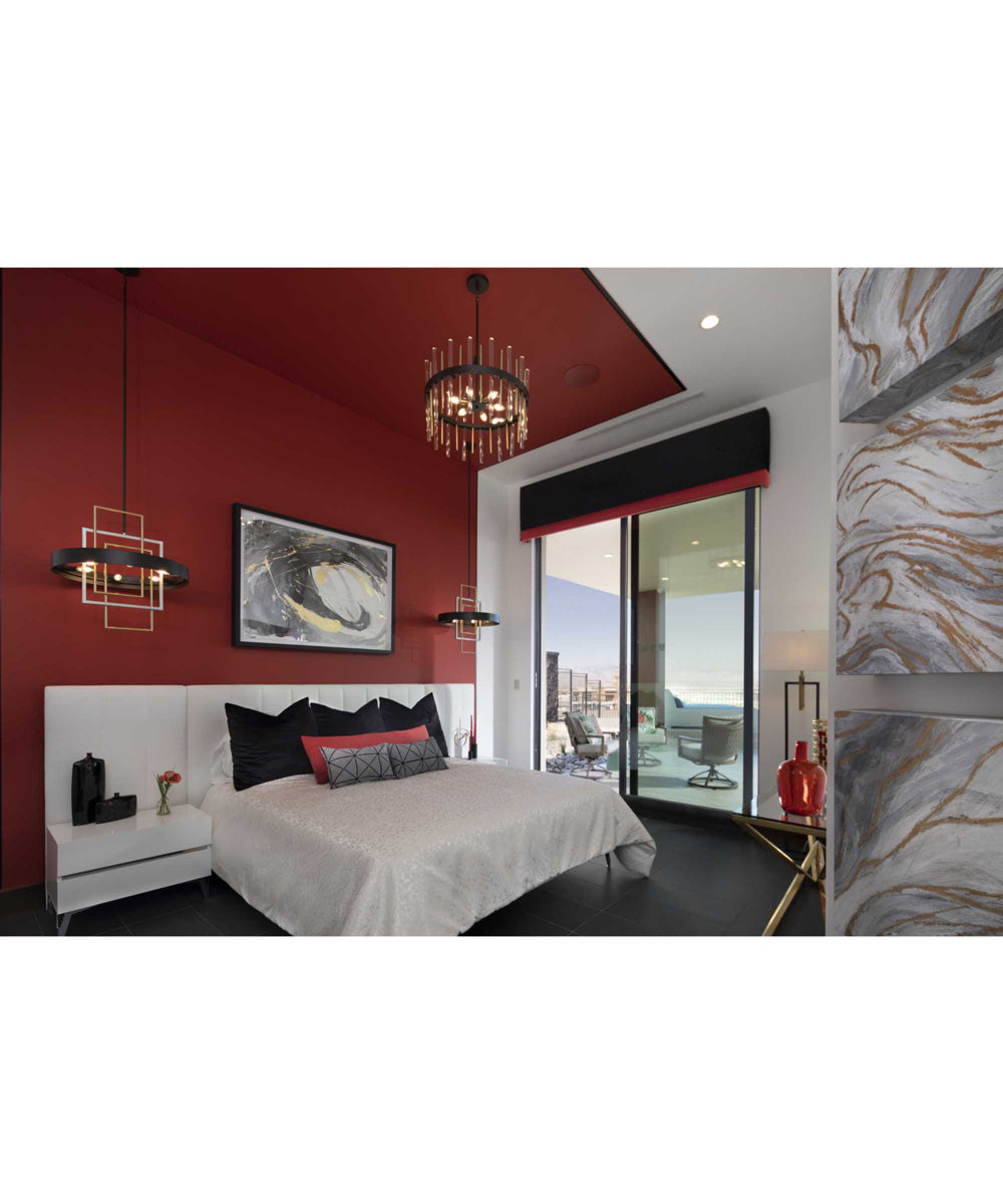 Adagio 6-Light Pendant Matte Black