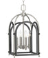 Westfall 4-Light Small Foyer Pendant Graphite