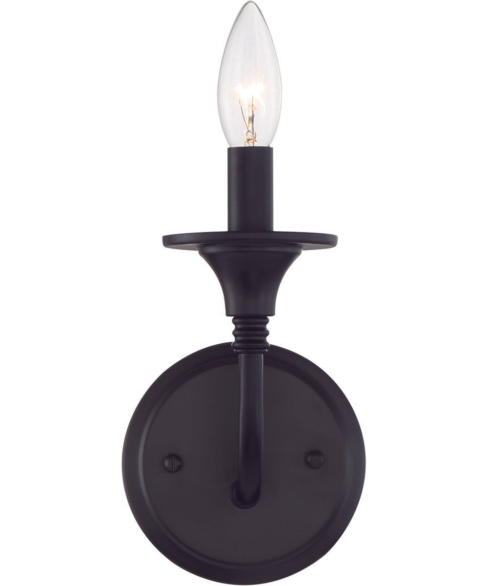 Jolenne 1-Light Wall Sconce Flat Black