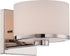 6"W Celine 1-Light Vanity & Wall Polished Nickel