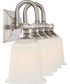 Nicholas 5-light Bath Light Brushed Nickel