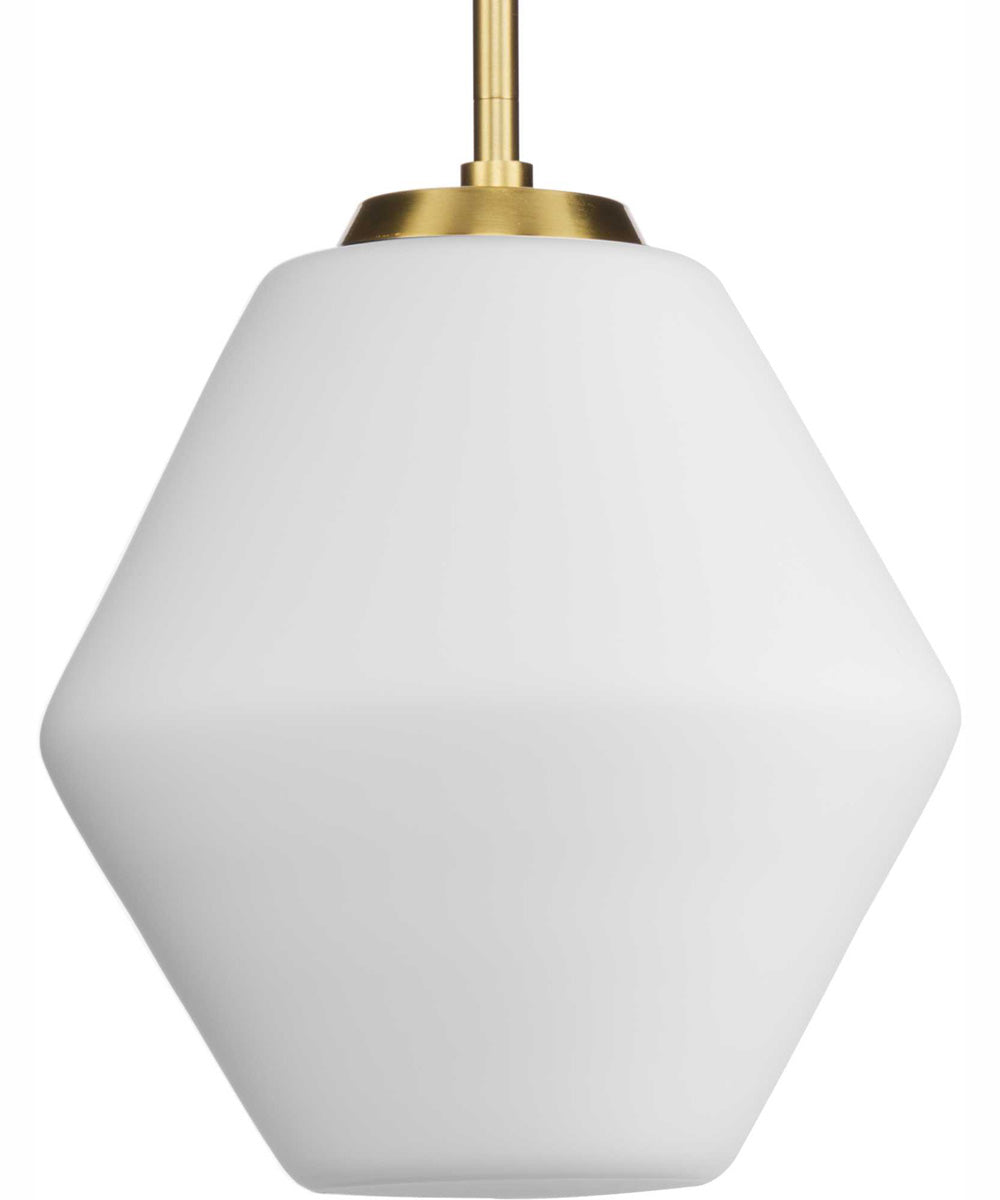 Copeland 1-Light Mid-Century Modern Pendant Brushed Gold