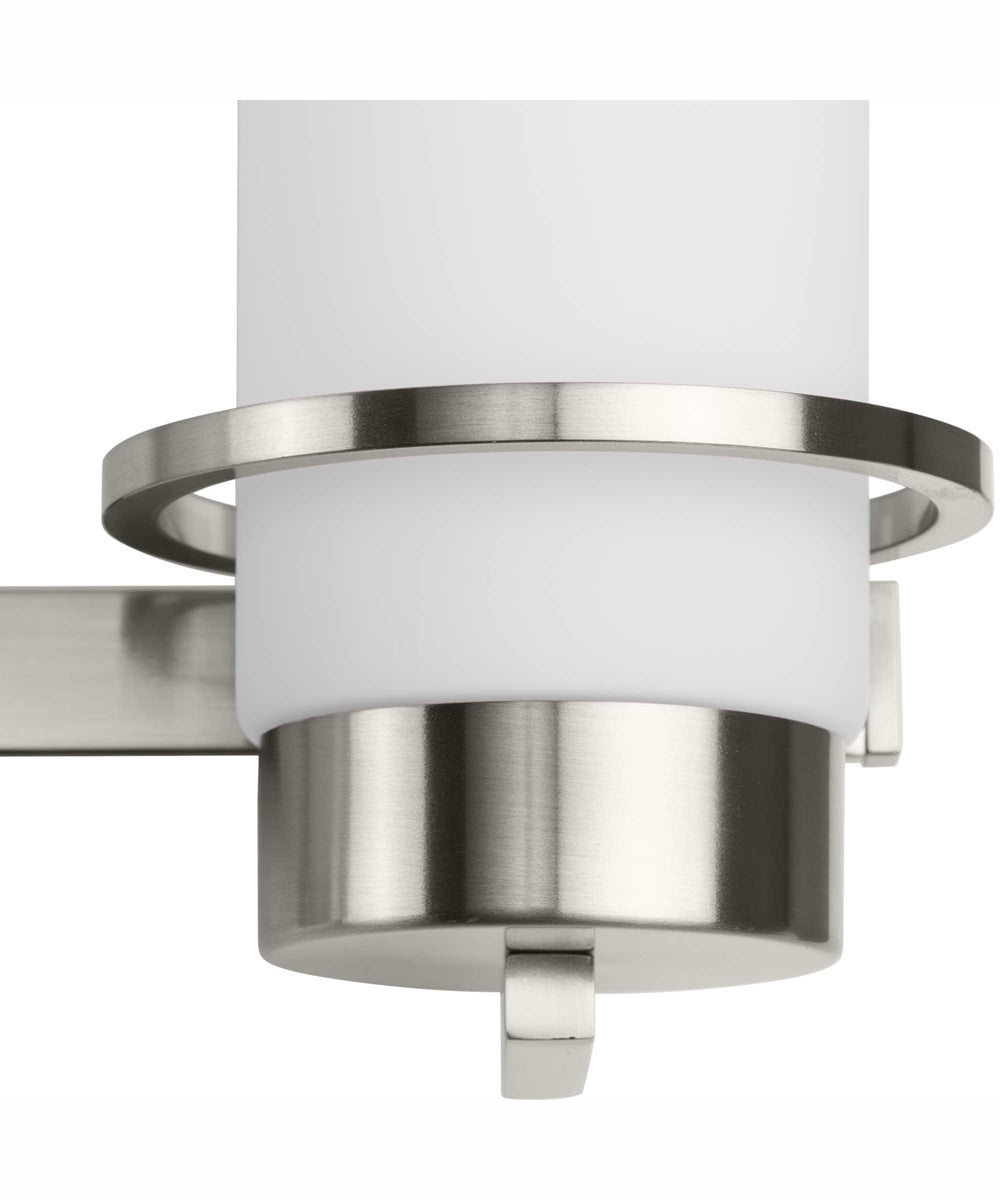 Reiss 3-Light Modern Farmhouse Vanity Light Brushed Nickel