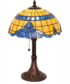 17" High Baroque Accent Lamp