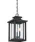 Wakefield Large 3-light Outdoor Pendant Light  Coastal Armour Earth Black