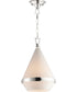 Giza 11.25 inch 1-Light Pendant Polished Nickel