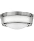 Hathaway LED-Light Small Flush Mount in Antique Nickel