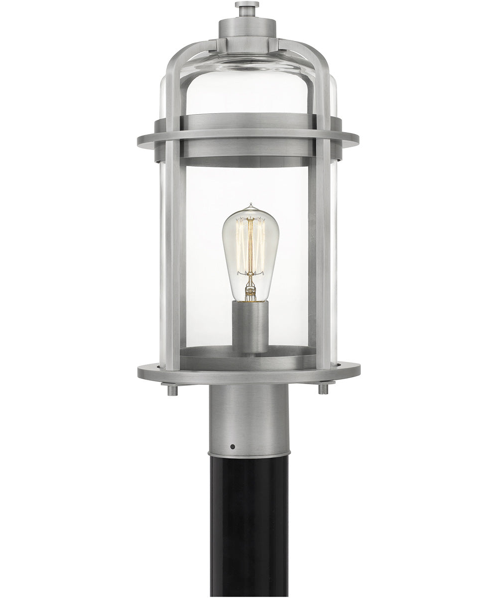 Carrington Large 1-light Outdoor Post Light Industrial Aluminum